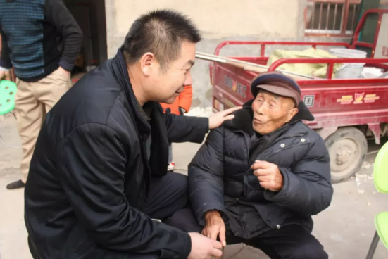 “关爱老兵,从寻访开始”
