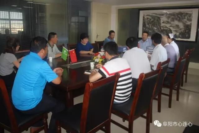 省民政厅来阜阳对公益组织进行调研